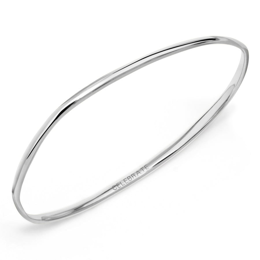 The Perfectly Imperfect Sterling Silver Bangle Set