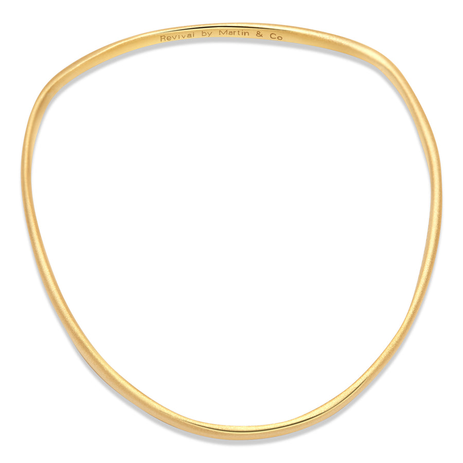 Perfectly Imperfect Gold Appreciate Bangle